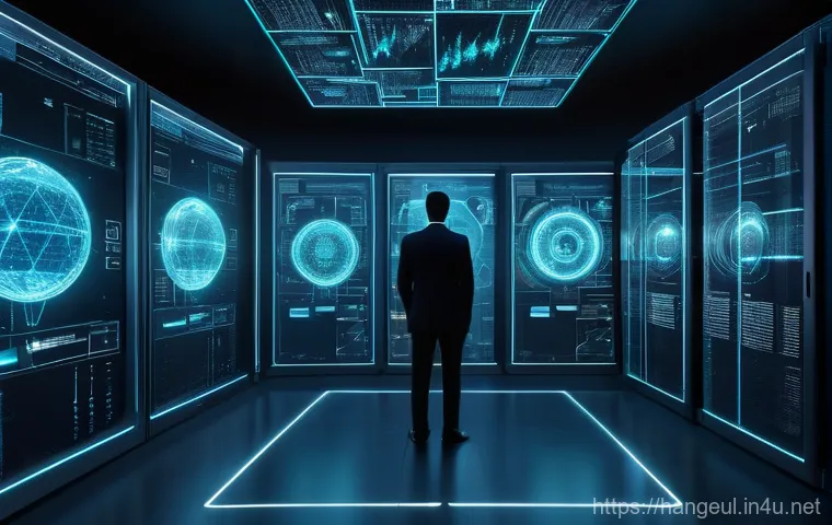 한글과 사이버 보안 - A highly stylized depiction of a glowing, vulnerable HWP document icon or a folder labeled "HWP" at ...