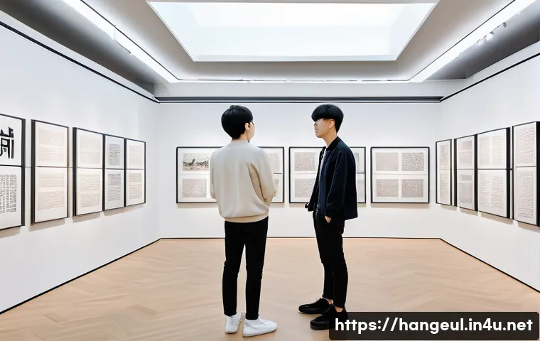 한글과 웹툰 관련 이미지 1