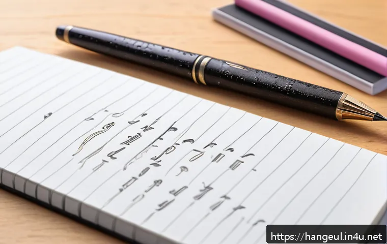 한글 필기체 잘 쓰는 법 관련 이미지 1