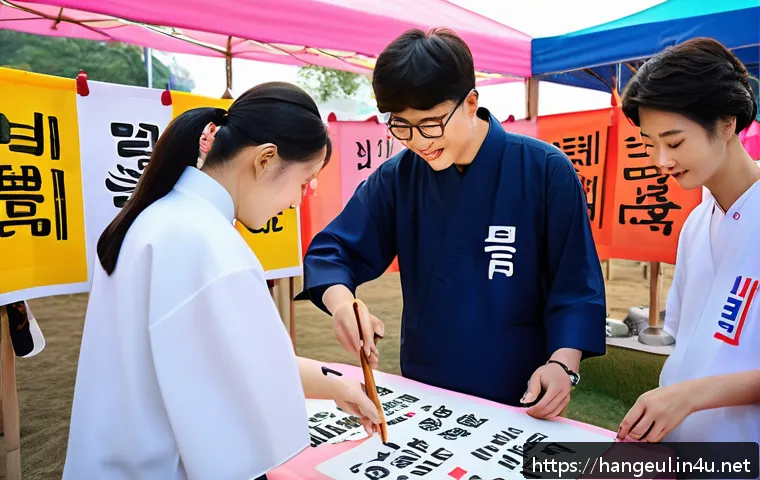 한글의 해외 홍보 사례 관련 이미지 2
